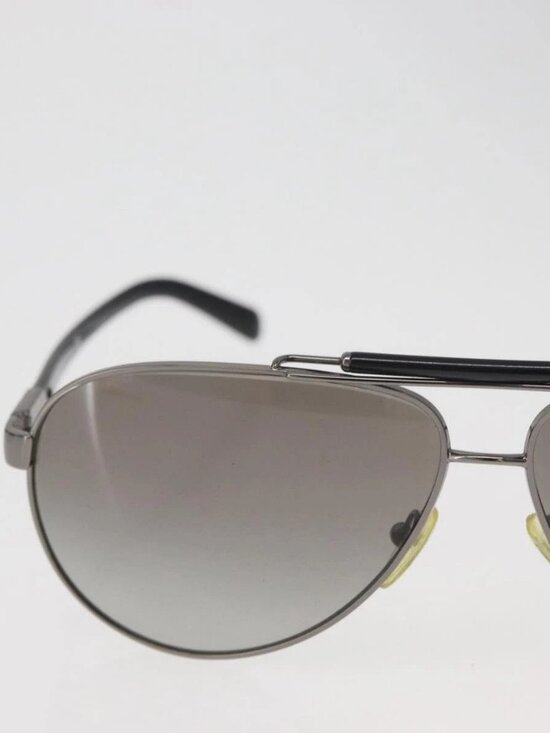 PRADA Sunglasses plastic Black Auth main image 9